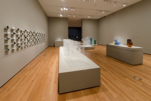 Installation view, New Artifacts: Works by Brent Kee Young and Sungsoo Kim, Courtesy of the Akron Art Museum, Photo by Joe Levack