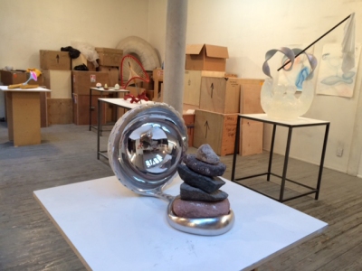 view of John Newman's studio by Janice Driesbach (October 2015)