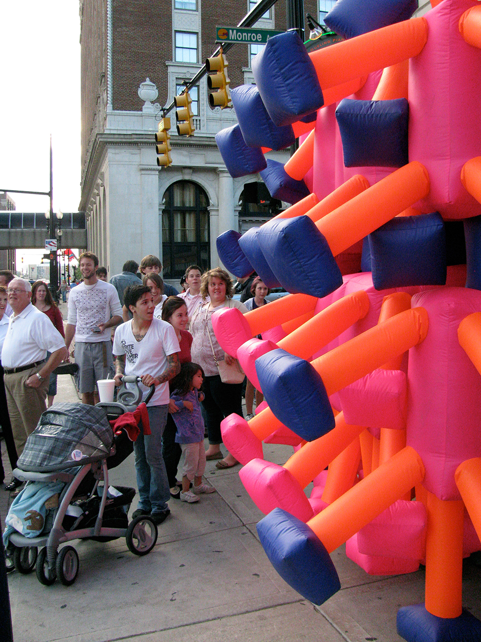 Jimmy Kuehnle, You Wear What I Wear, inflatable suit, 2009